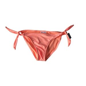 Salt + Cove Coral Tie-Side Bikini Bottom